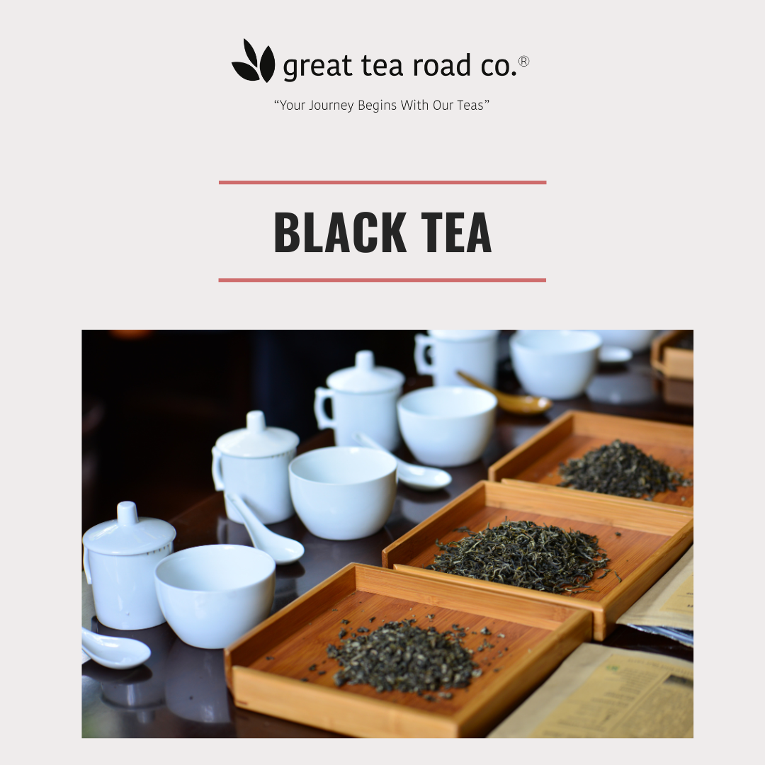 Explore our premium Black Tea Collection. Enjoy bold, flavorful loose-leaf teas packed with antioxidants to boost energy, focus, and heart health. Great Tea Road Co. Edina. Best tea shop in Minnesota.