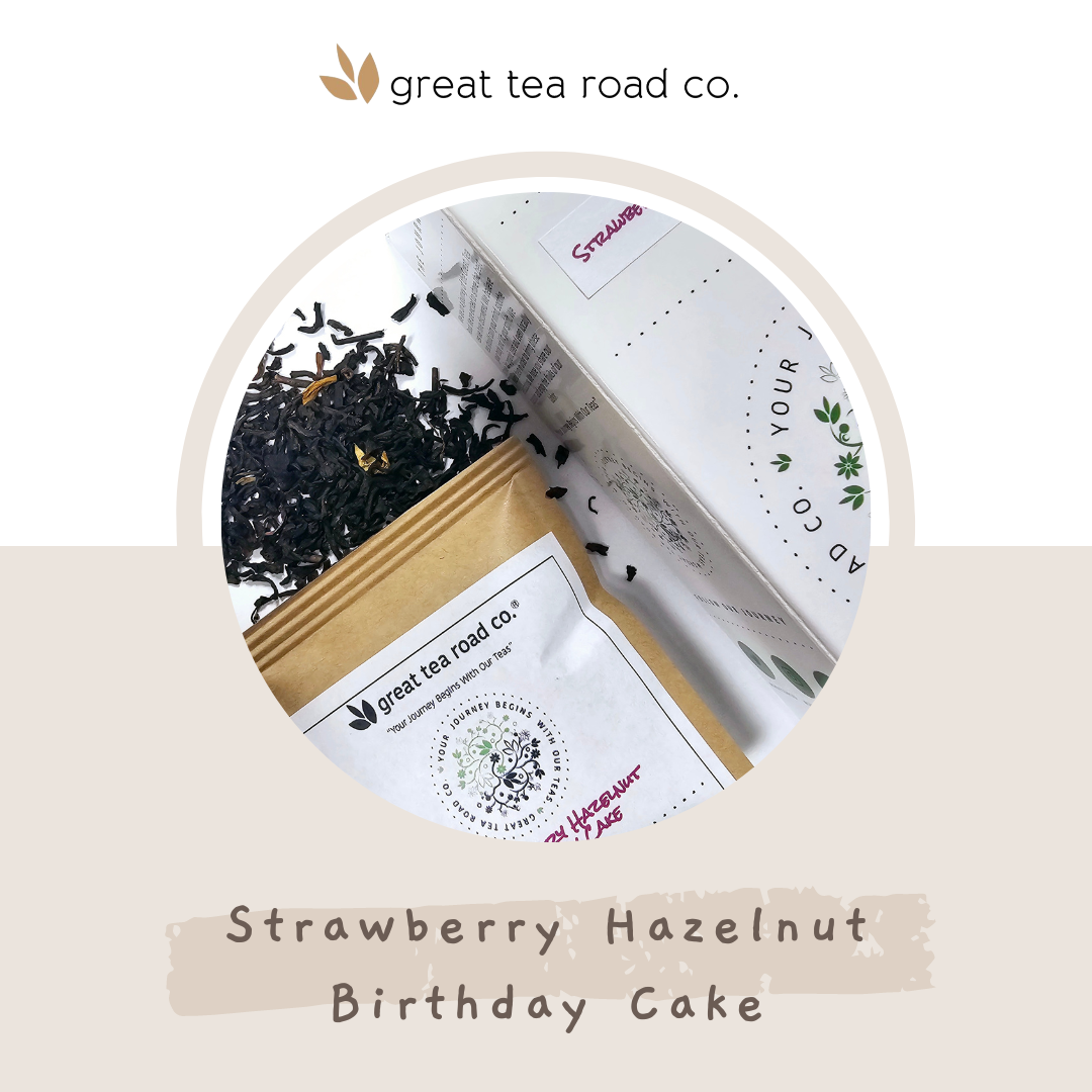 Strawberry Hazelnut Birthday Cake